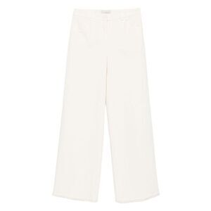VIA MASINI 80 Women's Cropped Wide-Leg Pants Women CREAM